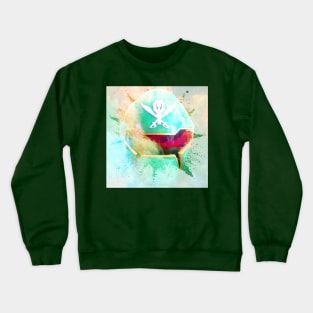 SUPER MEGAFORCE GREEN RANGER IS THE GOAT PRMF Crewneck Sweatshirt